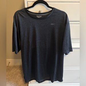 Reebok Men's Dark Gray Short Sleeve Tee